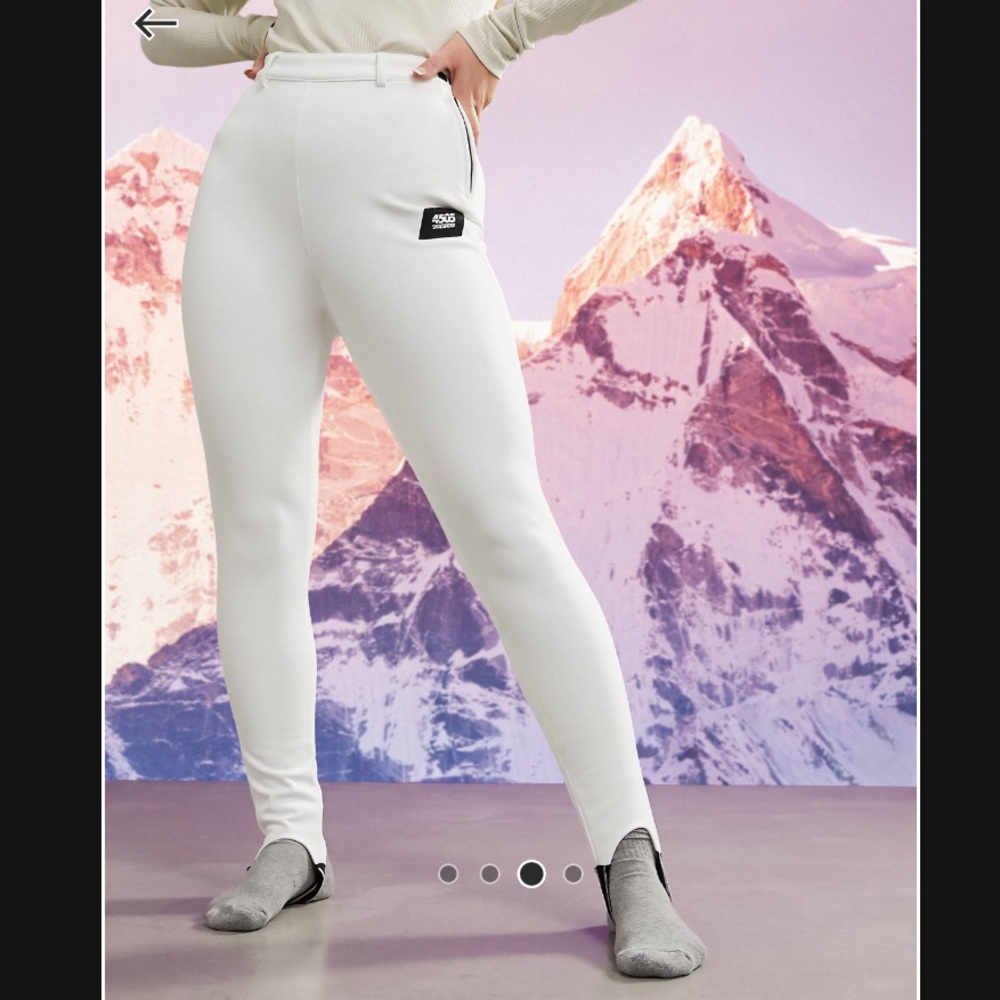 ASOS 4505 ski skinny ski pants with stirrups!